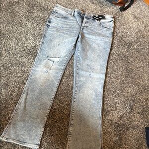 Stylish Gray Women's Jeans